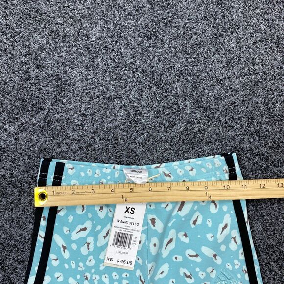 NEW Adidas Essentials Leggings 3 Stripe Animal Print Leggings $45 IY5008 Size XS - Picture 4 of 7